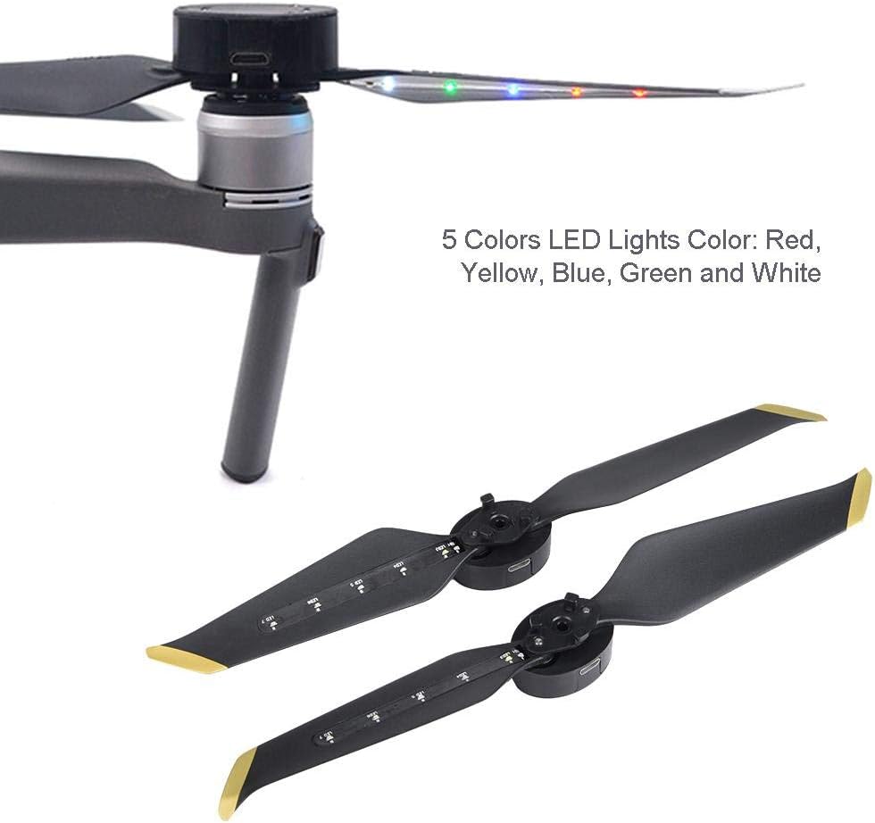 RC LED Propellers, Rechargeable LED Flash Propellers Low Noise Blade ...