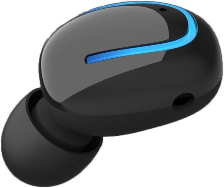 Wireless Earphone LanBaiLan Wireless Earbud Surround Sound In Ear Black