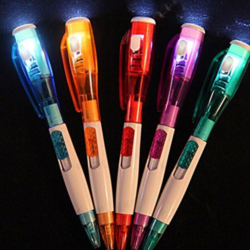 Cute Novelty Ballpoint Pen LED lights Ballpoint pen School stationery suppliesIT