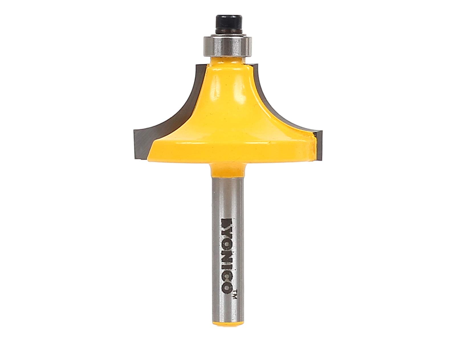 Yonico 13176q - Round Over Bead Edge Forming Router Bit, Radius: 1/2" - 1/4" Shank