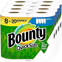 Quick-Size Paper Towels, White, 16