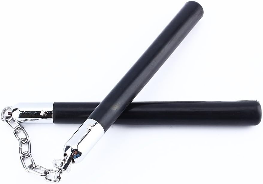 Hilmocho Rubber Nunchucks Nunchakus Practice Training Nunchucks Martial Arts Adults - Image 4