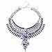 QIYUN.Z (TM) Baroque Vintage Retro Style Faceted Rhinestone Festoon Chandelier Bib Necklace