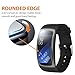 [3-Pack] Samsung Gear Fit2 Pro Screen Protector, Zeking Full Coverage [Nano Explosion Proof] HD Clear [Anti Scratch][Anti-Fingerprint], Lifetime Replacement Warranty