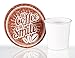 PERFECT 6 oz Paper Espresso Cups (50 ct) Bundled with Andaman Coaster – Mini Hot Disposable Cup for Coffee, Tea, Nespresso, Water, Shots, Wheat Grass, Sampling and also Cold Drinks