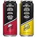 Mountain Dew Spiked Lemonade Variety Pack, Lemonade and Raspberry Lemonade, 16 Ounce Cans, 12 Count