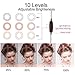 Ring Light [6.3 Inch] with Tripod Stand & Phone Holder,Dimmable 3 Light Modes Selfie Light,Camera Lights for YouTube/Photography/Makeup