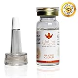 Best Vitamin C Serum for Your Face By Lifetime Skincare + Hyaluronic Acid Serum - Clinical Strength 20% Anti Aging Vitamin C Formula .33oz
