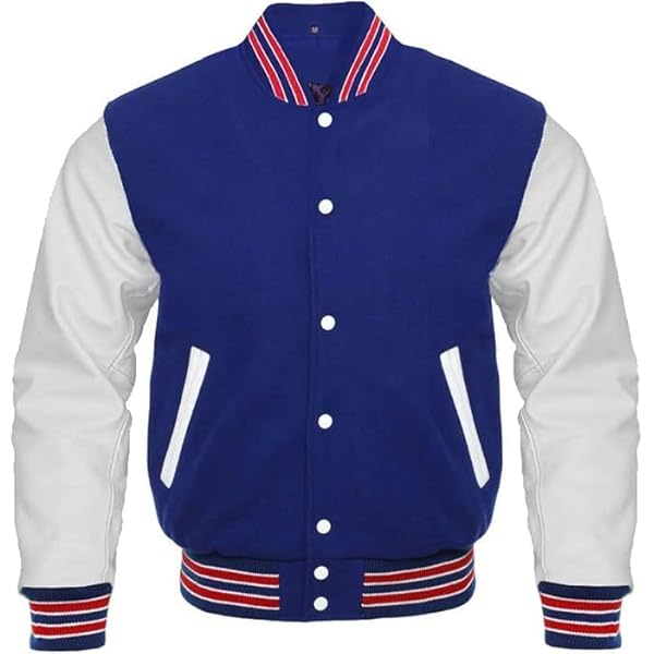 OHO Men's Letterman Baseball Varsity Bomber Jacket Team