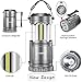 GYMAN 2 Pack LED Camping Lantern&Flashlight Latest COB Technology Survival Kit for Emergencies, Hurricanes, Storms, Camping Gear for Hiking, Outages, Night, Fishing