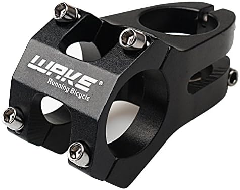Hugesavings 31.8mm 45mm Bike Stem, Mountain Bike Stem Bicycle Handlebar Stem For Most Bicycle, Road Bike, MTB, BMX, Fixie Gear, Cycling
