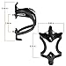 Ibera Bicycle Lightweight Aluminum Water Bottle Cage (Carbon/Pair)