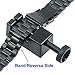 for Samsung Galaxy Watch 42mm/Active 40mm Bands, TRUMiRR 20mm Watch Band Stainless Steel Strap Bracelet with Watch Tool for Samsung Gear S2 Classic,Gear Sport R600, Rose Gold
