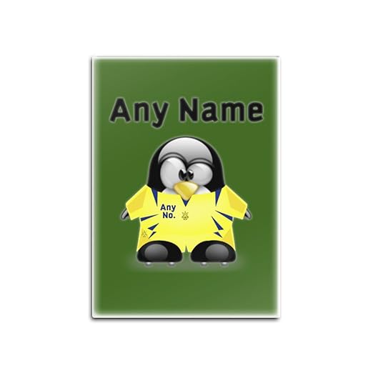 Regalo personalizado - Ucrania equipo de fútbol imán para nevera ...