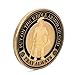 FERGRELM moklant Bocianelli puhoon Commemorative Coin, Put On The Whole Armor of God Gold Plated Commemorative Challenge Coin Souvenir, Valuable Coin for Commemoration, 204# (Gold)