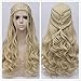 Probeauty Long Braid Curly Women Cosplay Wigs +Wig Cap