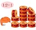 LEIMO Line String Trimmer Replacement Spool，10ft 0.065" Replacement Autofeed Edger Spool&nbsp;Compatible with Worx WG180 WG163 WG175 WA0010 (13 Pack) Weed Eater String,Weed Wacker Spool Replacement Parts