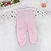 FEITONG® Baby Boy Girl Romper Jumpsuit Bodysuit Cotton Clothes Outfit (Age:0-3Months, Pink )