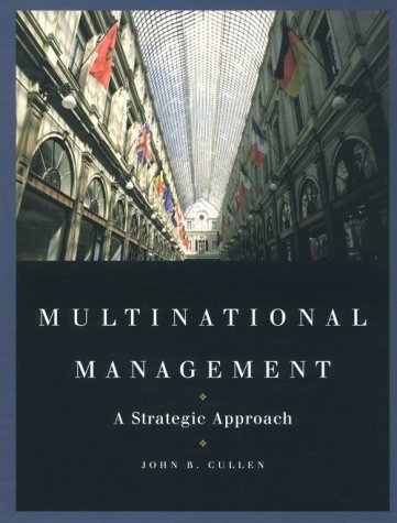 Multinational Management: A Strategic Approach