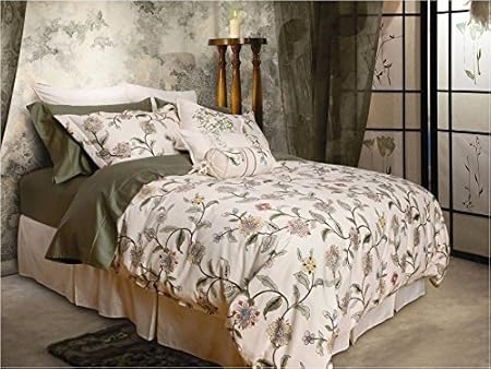 Premium Bamboo Cotton Sateen Duvet Cover Bed Set Mandalay