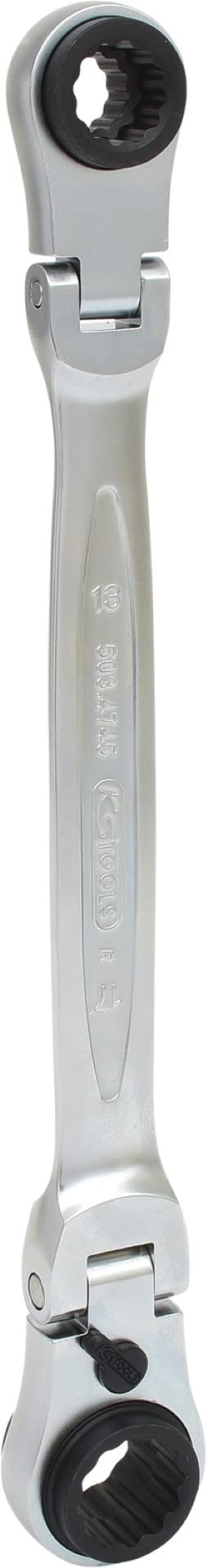 KS Tools 503.4745 4-in-1 Flexible Quattro Spanner