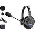 SYNCO XTalk X1 2.4GHz Wireless Headset with Microphone Intercom System Random Master Device Design for Movie Shoot Live Show Stage Performance (1 PCS)