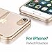 For iPhone 7 / iPhone 8 Slim Fit Clear TPU Gel Shockproof Case Cover with Card Holder (Transparent)