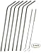 CJHFAMILY 6 Extra Long Stainless Steel Drinking Straws ( 9.75