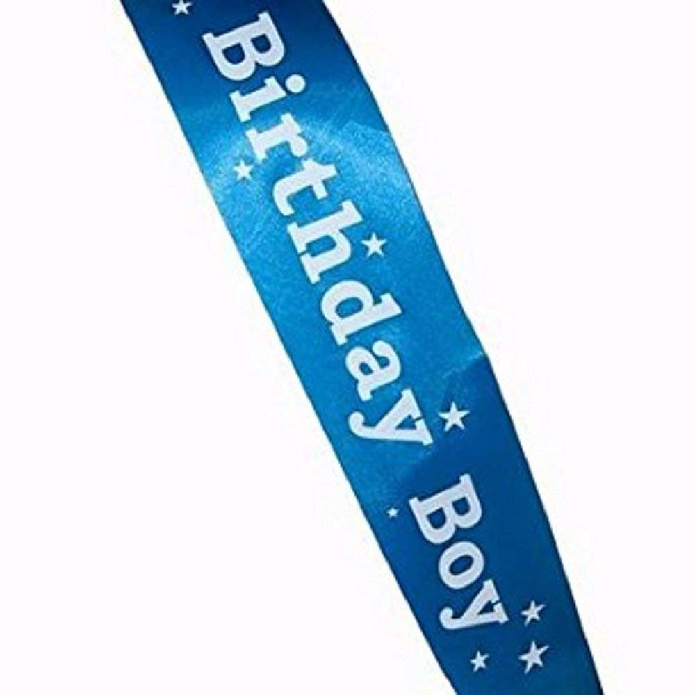 Q3 Premium Premium “Birthday Sash” for Birthday Boy Party Decorations