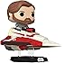 Funko Pop! Ride Super Deluxe: Star Wars Hyperspace Heroes - Obi-Wan Kenobi in Delta 7 Jedi Starfighter, Amazon Exclusive