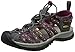 KEEN Women's Whisper Closed Toe Sport Sandals, Magnet/Sangria, 8.5