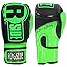 Ringside Apex Bag Gloves, IMF-Tech Boxing Gloves with Secure Wrist Support, Synthetic Boxing Gloves for Men and Women, Yellow and Green, S/M