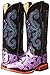 Ferrini Italia Womens Glacier Embroidered Square Toe Casual Boots Mid Calf Low Heel 1-2