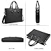 BOSTANTEN Leather Briefcase Shoulder Laptop Business Slim Bag for Men & Women