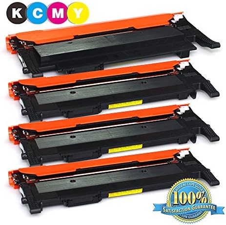 4PK GoToners Samsung CLT-K406S CLT-C406S CLT-M406S CLT-Y406S Black/Cyan/Magenta/Yellow New Compatible Color Toner Cartridge