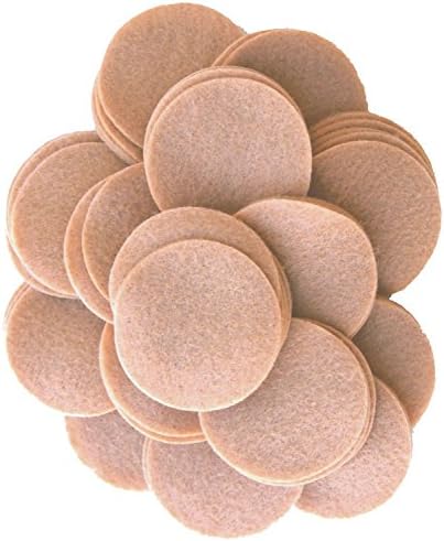 Playfully Ever After Camel Brown Craft Felt Circles (2 Inch - 44pc)