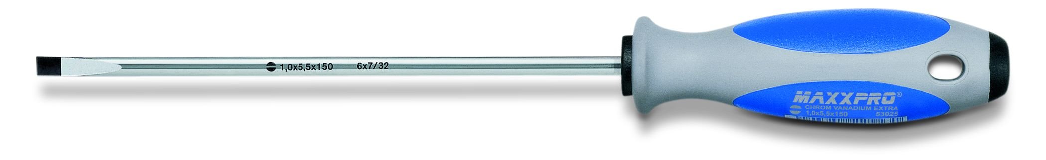 WITTE 53025 - Destornillador de Punta recta MAXX (5,5x150)