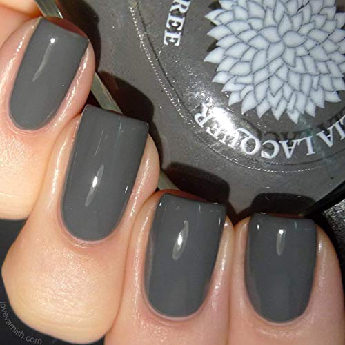 Dove Gray Corsage | Grey Creme Nail Polish | Cream Varnish | by Black Dahlia Lacquer
