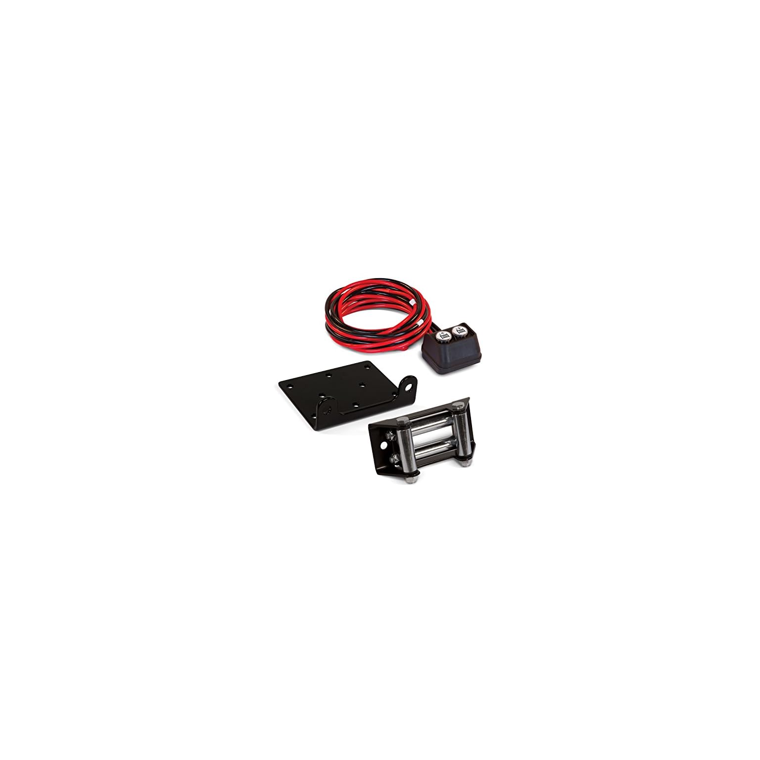 Champion 3000lb. ATV/UTV Winch Kit, BLACK,RED The Best Winch