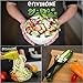 All New 4-in-1 enviHome Vegetable Spiralizer Super Zoodle Maker with Bonus Recipe E-Book - The Best 4 Blade Spiral Veggie Slicer 2017 - Zucchini Spaghetti Pasta Noodle Cutter & Ceramic Peeler Bundle