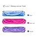 Nugilla Makeup Remover Cloth/Reusable Microfiber Cleansing Towel – Suitable for All Skin Types，Wipe Away Dirt, Oil and Cosmetics - Multiple Colours - 3 Pcs