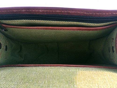Handmade leather crossbody satchel purse bag for women