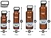 Healthy Human Stainless Steel Water Bottle | Double Walled Vacuum Insulated Water Thermos for Adults | Eco-Friendly Travel Bottles with Leak Proof Lid (Harvest Maple, 21oz/ 621ML)