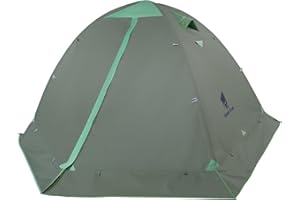 GEERTOP Ultralight 2 Person Backpacking Tent 4 Season Waterproof Camping Tent Double Layer Cold Weather Easy Set Up Tents for Family Camp, Hiking, Hunting Outdoor Mountaineering Travel
