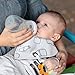Baby Bibs Bandana Drool Bibs with Baby Teething Toys Baby Shower Gift For Girl Boy Newborn Registry 4-Pack (4-Pack, Unisex)
