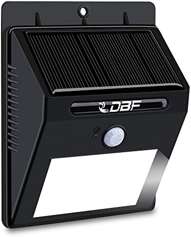 Solar Lights Outdoor, DBF 12 LED Wireless Waterproof Motion Sensor Light for Patio, Deck, Yard, Garden with Motion Activated Auto On/Off (Pack of 1)