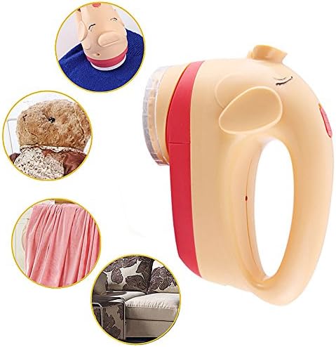 Lint Remover Cute With Pig Shaped For Sweaters / Carpets Clothing Pellets Cut Machine Easily And Cost Effectively