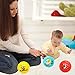 Centel Toy Ball Set (Pack of 3) Bouncy Balls for Toddlers Kids 4.7 inch Playground Balls Dodgeball Kickball Handball for Pre-School Early Education Camps Picnic Church School Classroom Indoor Outdoor