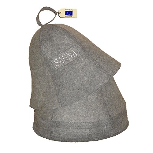 Allforsauna Sauna Hat Russian Banya Cap 100 Wool Felt Modern