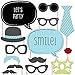 Big Dot of Happiness Dashing Little Man Mustache Party - Photo Booth Props Kit - 20 Count